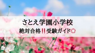 さとえ学園小学校_受験ガイド2027年度対応